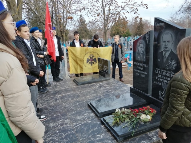 В Новоалександровском округе почтили память героя Советского Союза