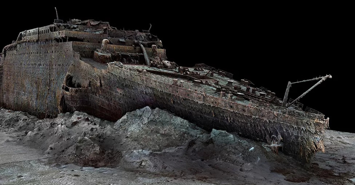 Первую трехмерную модель "Титаника" создали на основе 700 тысяч фотографий