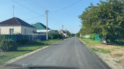 В селе Тищенском ведется ремонт дорог