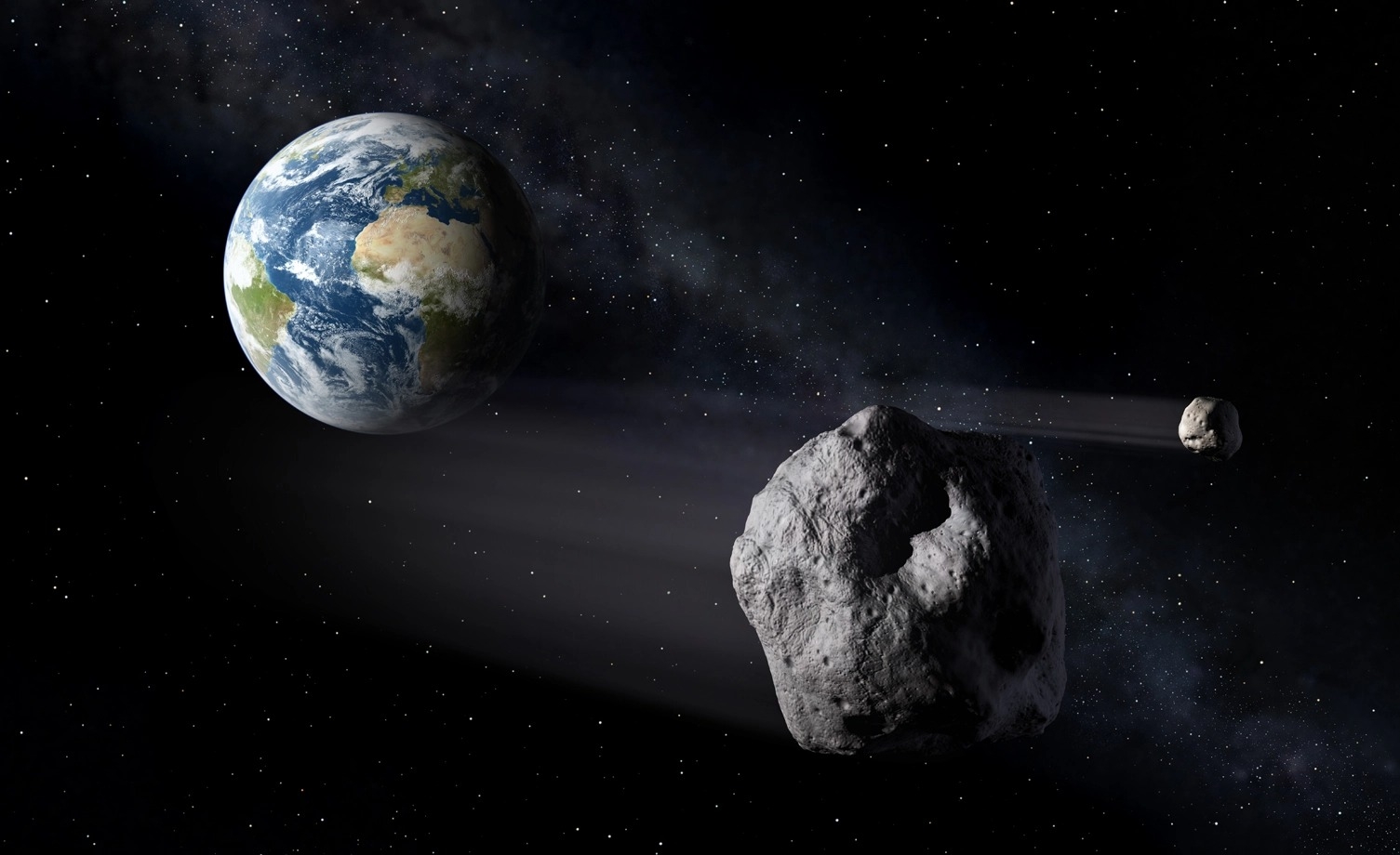 В скором времени к Земле приблизятся два опасных астероида