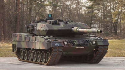 Российские военные захватили несколько немецких танков Leopard