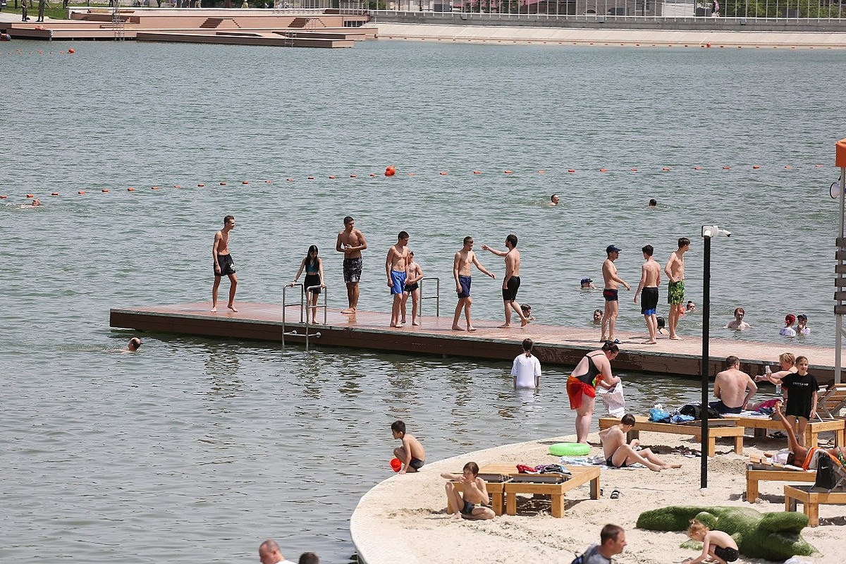 Вода в Комсомольском пруду в Ставрополе пригодна для купания