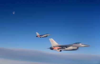 Украинские пилоты пройдут обучение управлению F-16 в Дании